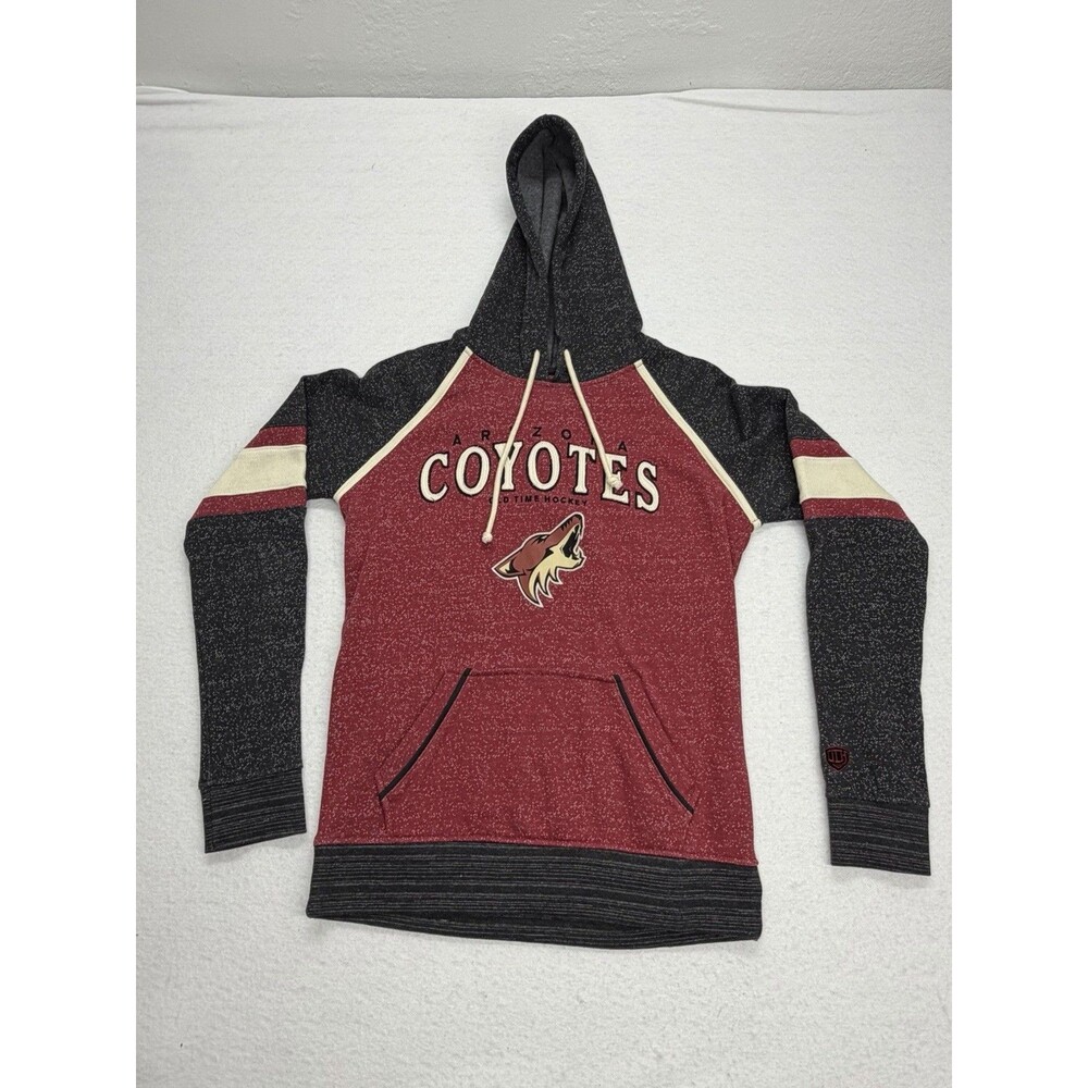 Old Time Hockey Women's Medium Newbury Collection Arizona Coyotes NHL Hoodie